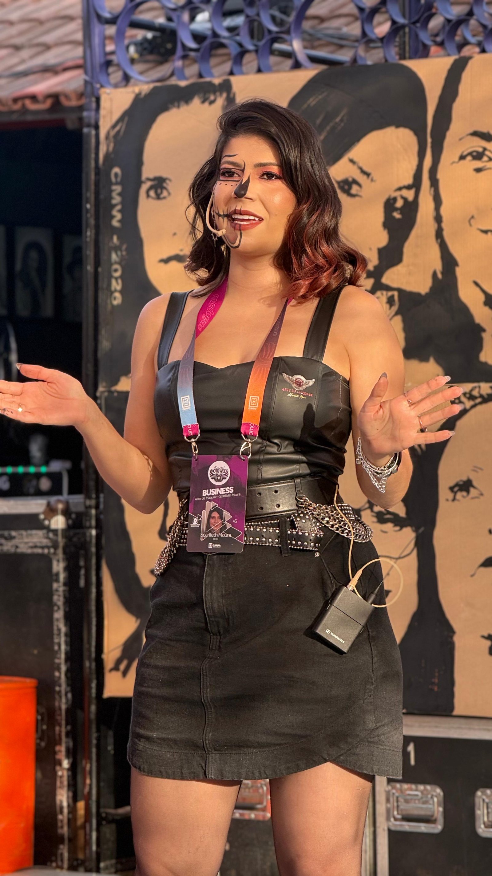 Scarlleth Moura — mentora das oficinas no Capital Moto Week